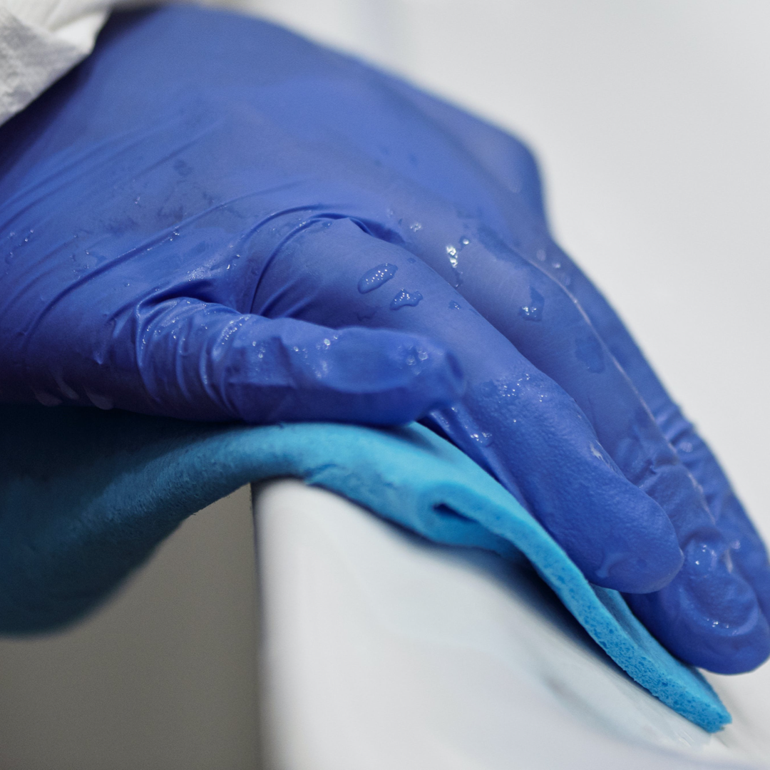 MAUS 40 stuks sponsdoekjes 20x18cm. 4 kleuren mix