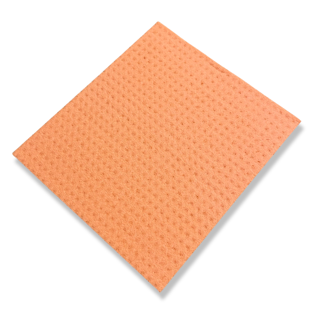MAUS 10 stuks sponsdoekjes 20x18cm. oranje