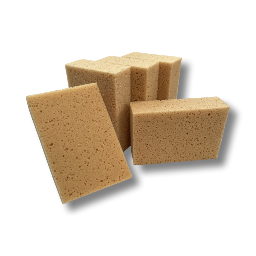 MAUS Classic - 5x Spons universeel medium - 150x100x48mm - ouderwetse schoonmaaksponzen