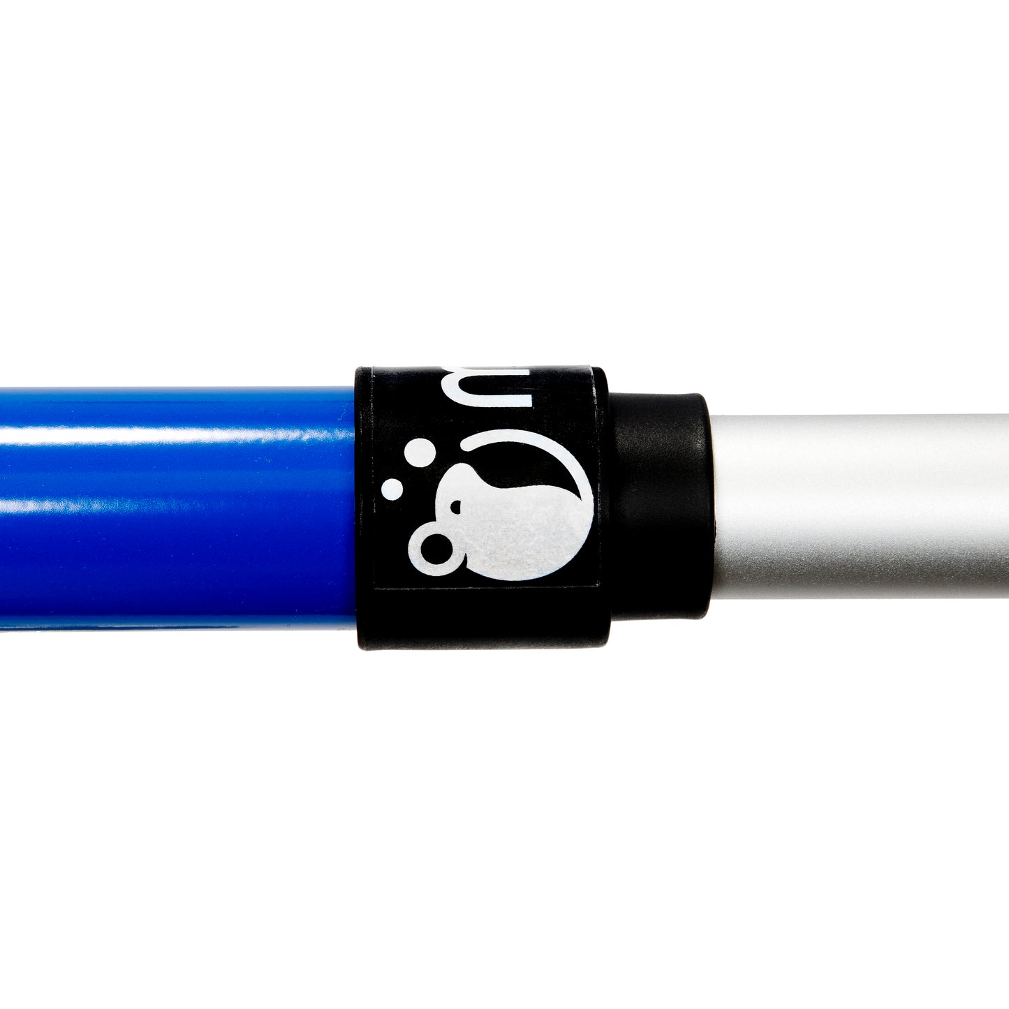 MAUS doodlebug blauw set compleet - 15 blauwe pads met steel en houder voor randreiniging