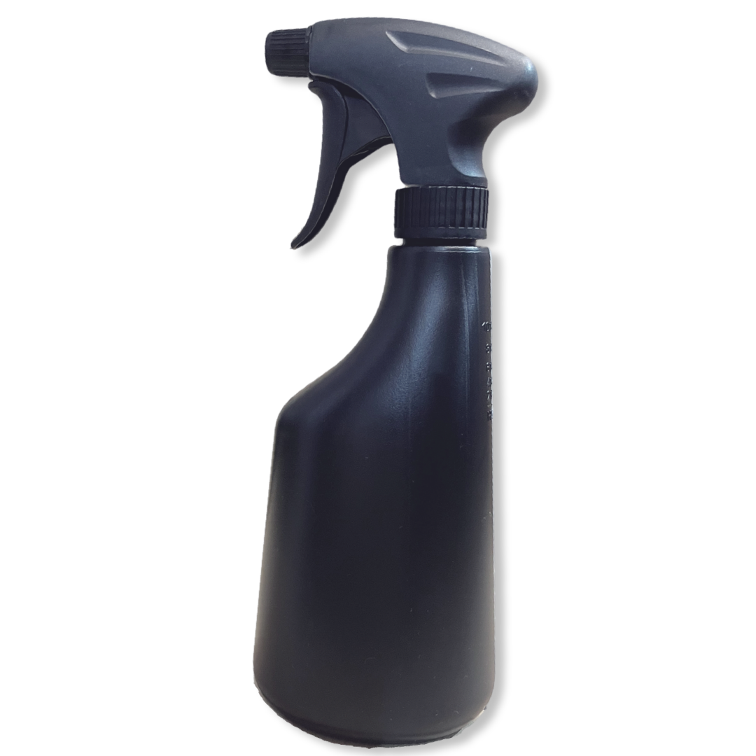 MAUS zwarte sprayflacon 600ml met zwarte trigger