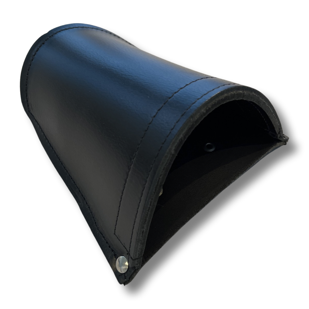 MAUS Classic - glazenwasser zeemtas leder - tas voor spons professional