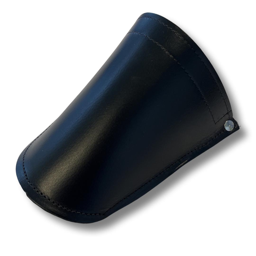 MAUS Classic - glazenwasser zeemtas leder - tas voor spons professional