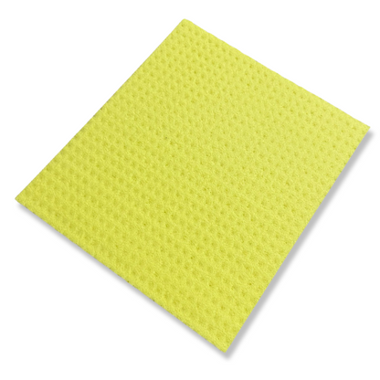 MAUS 10-pack sponge cloths 20x18cm. yellow