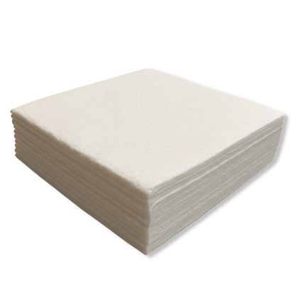 MAUS Lot de 10 chiffons absorbants blancs. Qualité supérieure 140 grammes