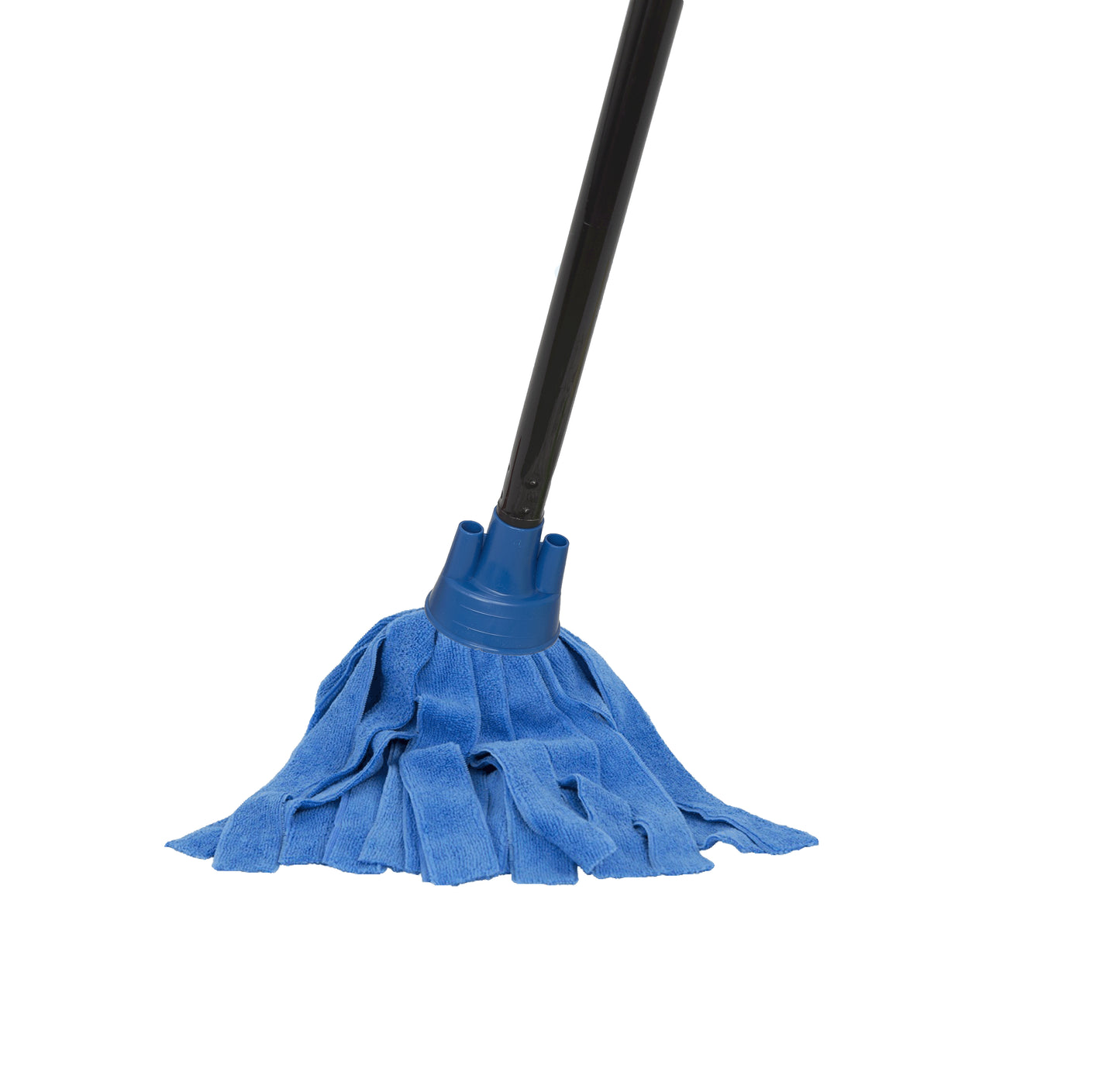 MAUS dweil mopset - 15 liter blauw - 2 microvezel dweilen - Reinig duurzaam