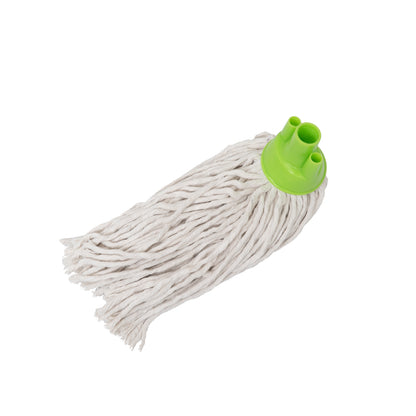 MAUS Spanish mop with handle - 4 mop heads in different colours