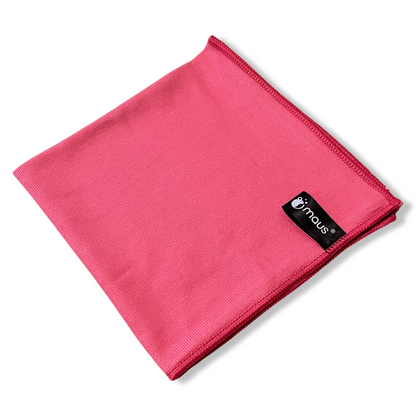 MAUS chiffons microfibres rouge 10 pièces pour verre acier inoxydable - 40x40cm