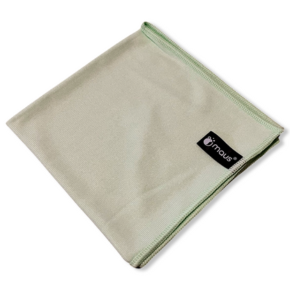 MAUS chiffon microfibre verre inox vert 10 pièces - 40x40cm