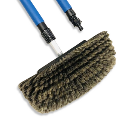 MAUS car & truck wash brush XL telescopic water-fed handle