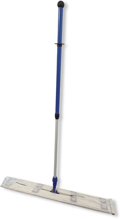 Volledige MAUS XL stofwisser met zilveren steel en brede houder