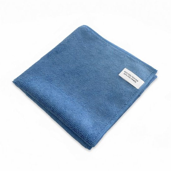 Blauwe Axiom Pronet microvezeldoek 40x40 cm, 80% polyester 20% polyamide