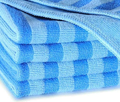 MAUS Mikrofasertücher Scrub 10 Stück blau