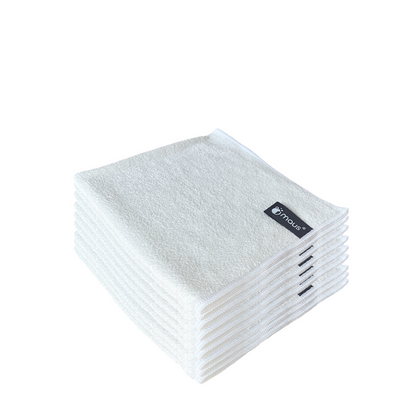 MAUS 10 chiffons microfibres blancs 40x40cm.