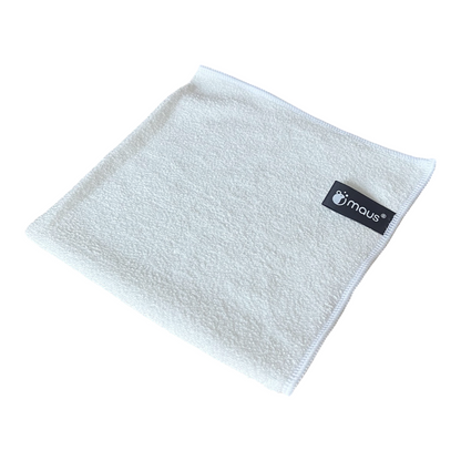 MAUS 10 chiffons microfibres blancs 40x40cm.