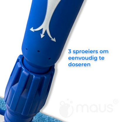 Spray handle 500 ml aluminium