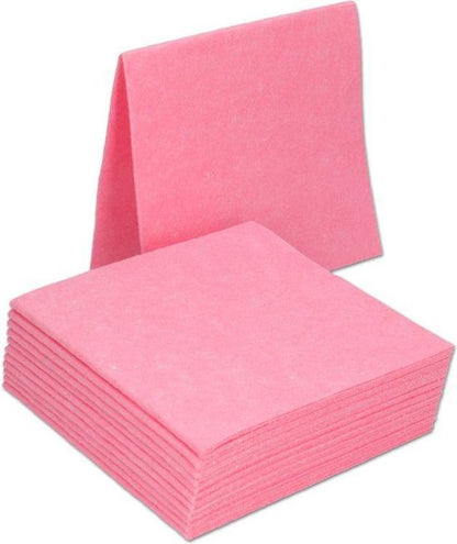 MAUS viscose sopdoeken rood/roze, grootverpakking 200 stuks