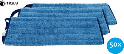 MAUS microvezel vlakmop 45 cm blauw – afbeelding 5