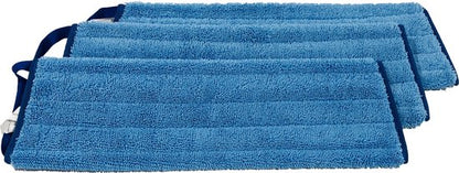 MAUS microvezel vlakmop 45 cm blauw – afbeelding 6