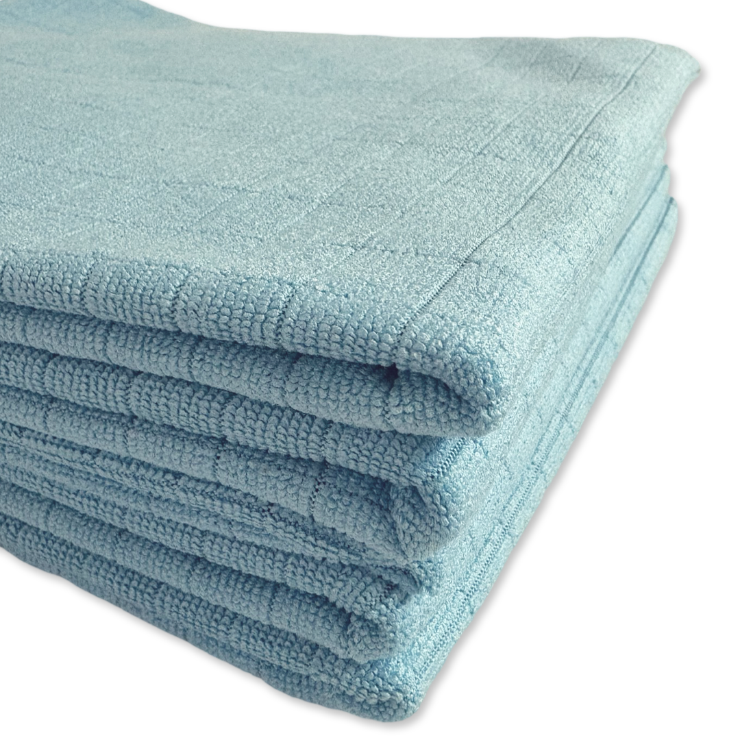 MAUS Serpillière en microfibre lot de 5 - 50x60 cm bleu