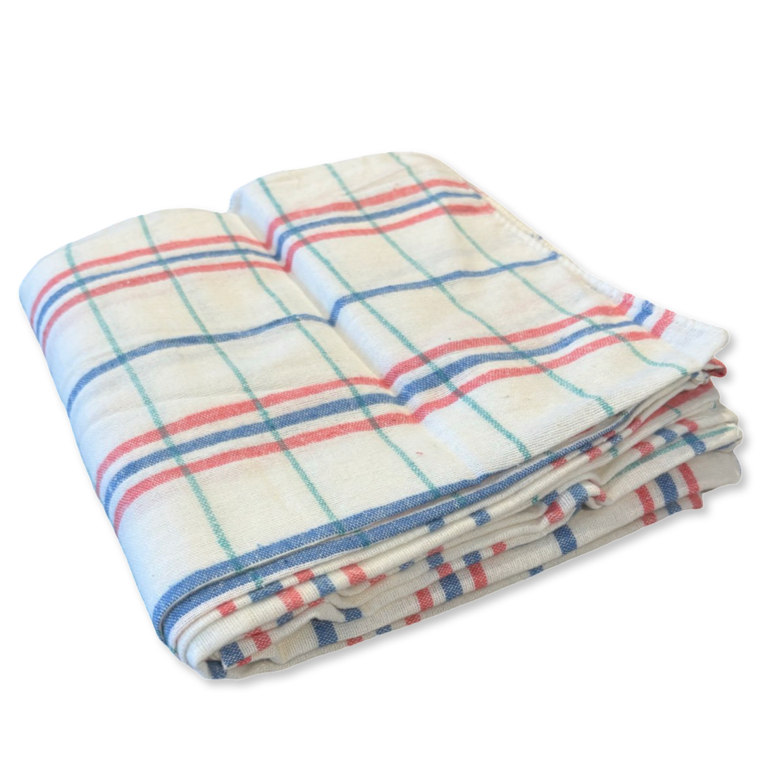 MAUS Stofdoek katoen flanel 10 stuks - 50x50 cm - geruit