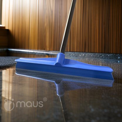 MAUS mono vloertrekker 40 cm. met steel - Hygienische vloerwisser professional